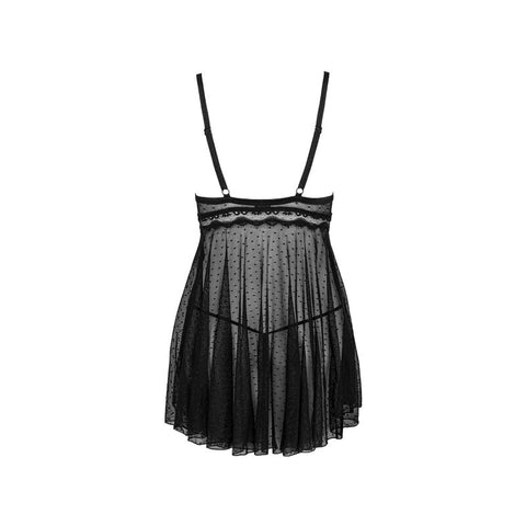 SET BABYDOLL E PERizoma NERO - S/M