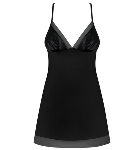 SET BABYDOLL ANGELO SEXY NERO - L/XL